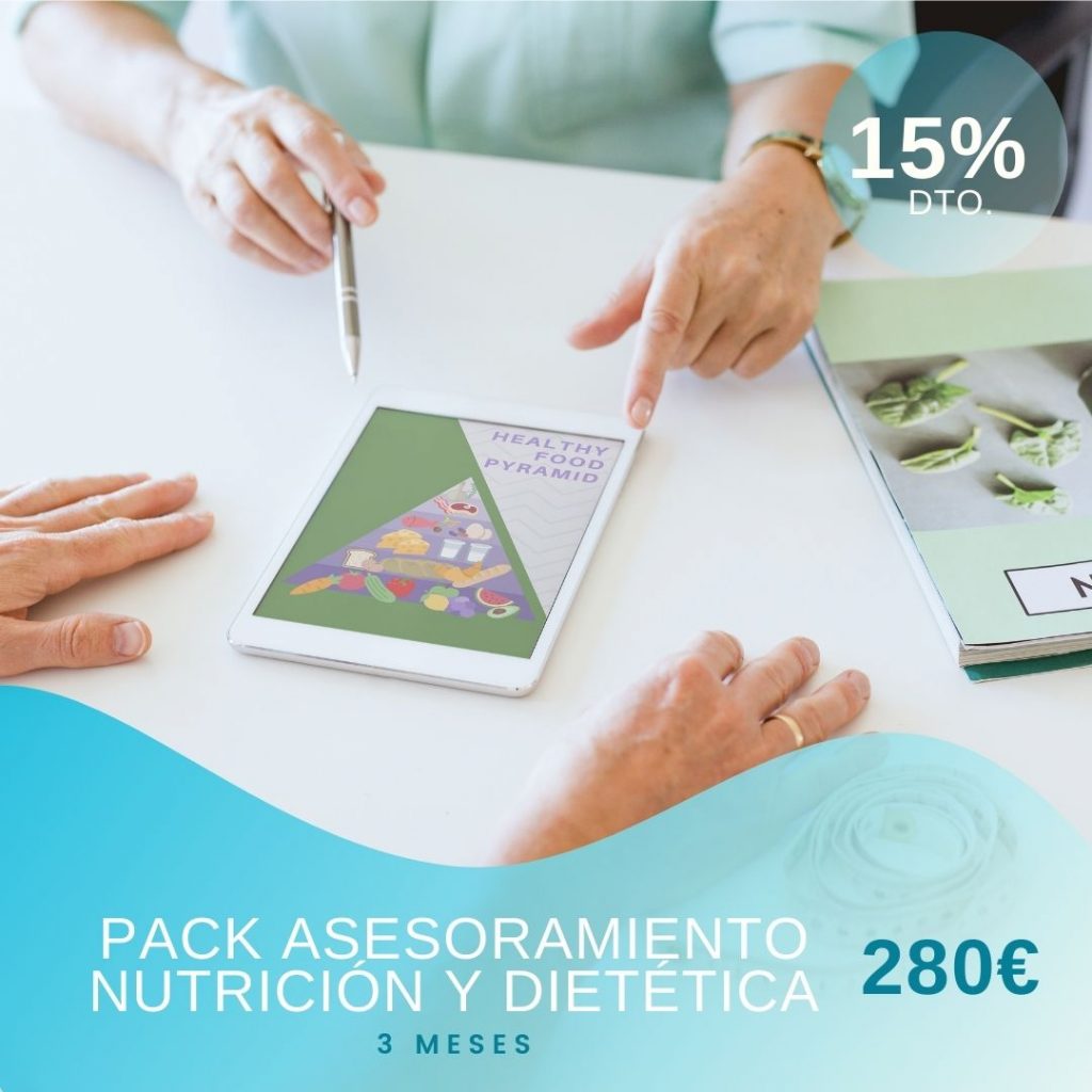 pack nutrición y dietetica